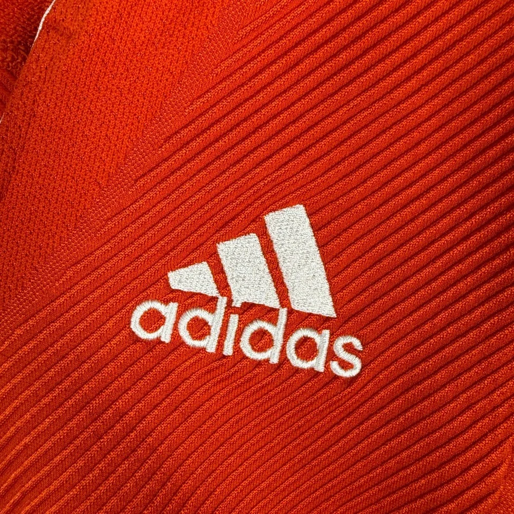 NWOT Adidas Primeknit‎ A1 Football Jersey Mens XL Orange White Compression